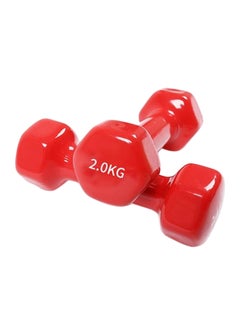 Buy Set Of Dumbbells 2x2 Kg 2kg in Saudi Arabia