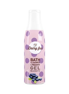 Shop Delia Dairy Fun Bath And Shower Creamy Gel Blueberry 400ml Online In Dubai Abu Dhabi And All Uae