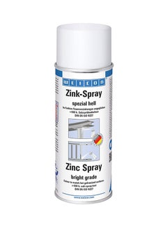 Buy Bright Grade Zinc Spray White 400ml in UAE