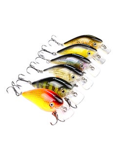 Buy 6-Piece Fish Shape Fishing Lures in UAE