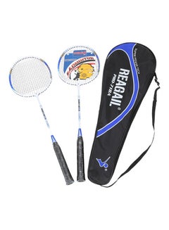 Buy 1 Pair Of Badminton Racket With Carry Bag 99grams in Saudi Arabia