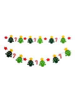 Buy Merry Christmas Hanging Flags Multicolour 3meter in UAE