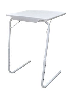 Buy Foldable Table White 40x70x50cm in Saudi Arabia