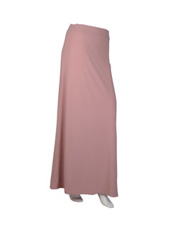 Buy A-Line Maxi Skirt Pink in Saudi Arabia