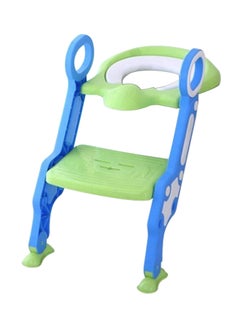 Buy Foldable Toilet Training Seat With Ladder in UAE