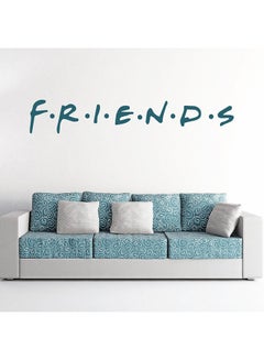 اشتري Friends TV Series Logo Decal Blue 80x15centimeter في الامارات