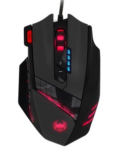 Buy LED Wired Optical Gaming Mouse Black in UAE