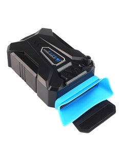 Buy USB Cooling Fan For Laptop FE-1 Black/Blue in Saudi Arabia