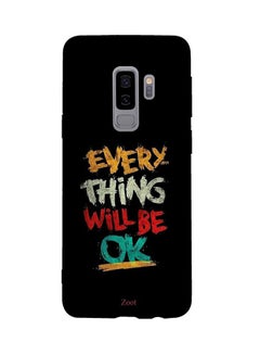 اشتري غطاء حماية لهاتف سامسونج جالاكسي S9 بلس مطبوع عليه عبارة "Everything Will Be Ok" في مصر