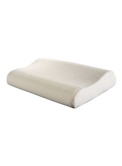 Buy Molded Contour Memory Foam Pillow Foam White in UAE