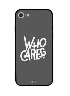 Buy Skin Case Cover -for Apple iPhone 7 Who Cares? Who Cares? in Egypt