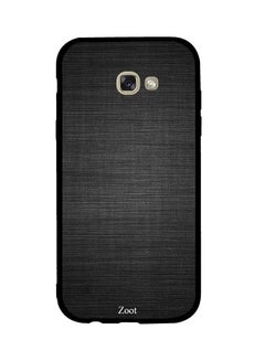 Buy Protective Case Cover For Samsung Galaxy A7 2017 Black Lines Texture in Egypt