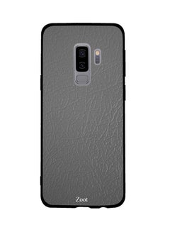 اشتري Protective Case Cover For Samsung Galaxy S9 Plus Grey Light Leather Pattern في مصر