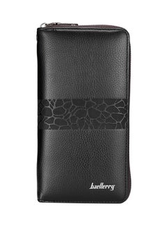 Buy Leather Wallet Black in Saudi Arabia