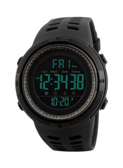 Buy men Silicone Digital Watch WT-SK-1251-BR - 26 mm - Black in Egypt