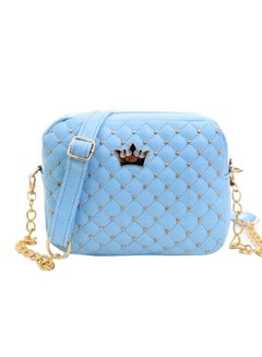 Buy Detachable Crossbody Bag Blue in Saudi Arabia