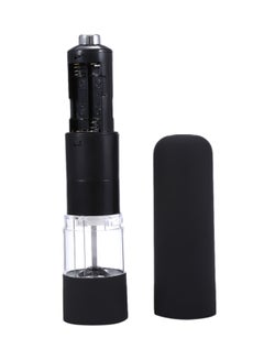 Buy Electric Salt Pepper Herb Grinder 198437601 Black/Clear in Saudi Arabia