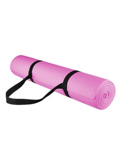 Buy Yoga Mat With Carry Strap 68x24inch in UAE
