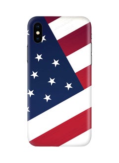 Buy Protective Case Cover For Apple iPhone X/iPhone XS Flag Of US in Saudi Arabia