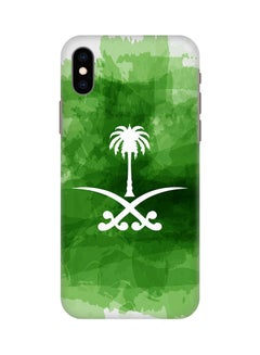 Buy Protective Case Cover For Apple iPhone XS Max Saudi Emblem in UAE