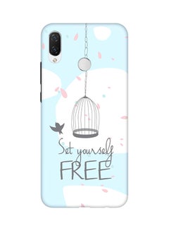 Buy Protective Case Cover For Huawei P Smart+ (nova 3i) Set Yourself Free in UAE