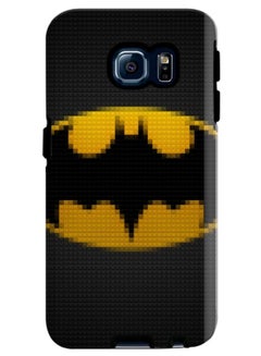 Buy Premium Dual Layer Tough Case Cover Matte Finish for Samsung Galaxy S6 Edge Lego Batman in UAE