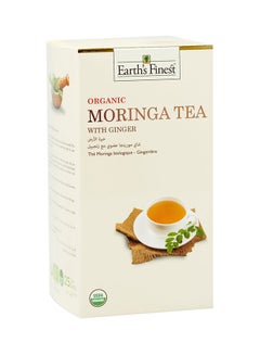 اشتري شاي مورينجا عضوي مع زنجبيل 1.5غرام عبوة من 25 قطعة في الامارات