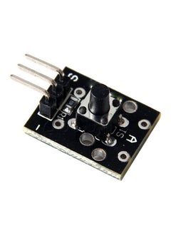 Buy 2-Piece KY-004 Button Key Switch Sensor Module For Arduino AVR PIC UNO Starter Kit KY004 DIY Black in Saudi Arabia