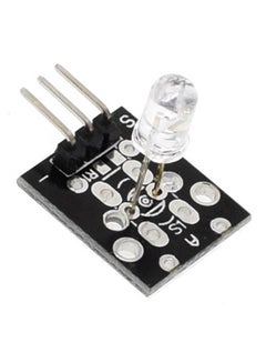 Buy 2-Piece IR Transmitter Emission Sensor Module For Arduino AVR PIC Starter Kit Black in Saudi Arabia