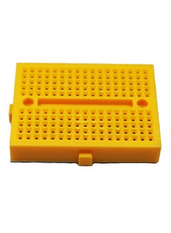 Buy 2-Piece SYB-170 Mini Solderless Prototype Breadboard 170 Tie-points Yellow in UAE