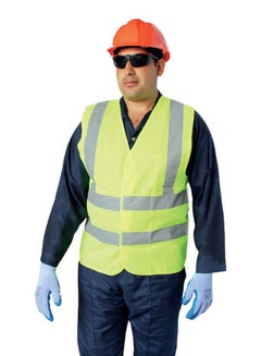 Buy Polyester Reflective Safety Vest Green XXXXXL in UAE