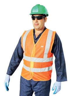 Buy Reflective Net Vest Orange XXXXXL in UAE