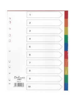 Buy Index Divider Multicolour in UAE