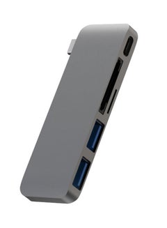 Buy USB Type-C Adapter Grey in UAE