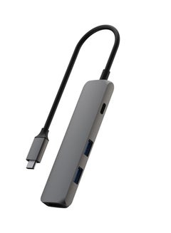 اشتري محول USB من النوع C رمادي في الامارات