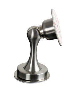 Buy Heavy Duty Metal Magnetic Door Stopper Silver 8.00 x 8.00 x 8.00centimeter in Saudi Arabia