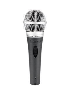 Buy Wired Dynamic Microphone Black/Silver in Egypt