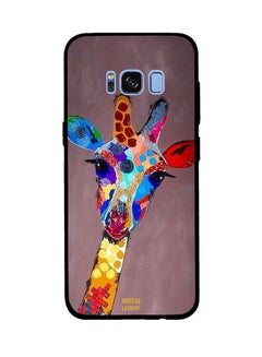 Buy Protective Case Cover For Samsung Galaxy S8 Plus Colorful Giraffe in UAE