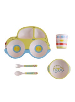 Buy 5-Piece Car Shaped Dinnerware Set in Saudi Arabia