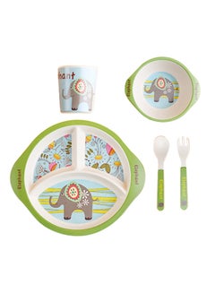 Buy 5-Piece Printed Dinnerware Set in Egypt