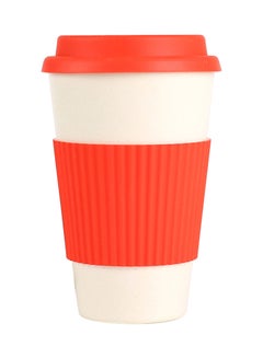 Buy Coffee Mug With Lid Red in UAE