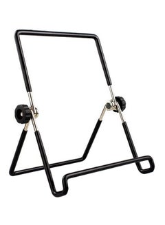 Buy Mini Portable Adjustable 7 - 14 Inch Table Stand Holder Bracket Black/Silver in UAE