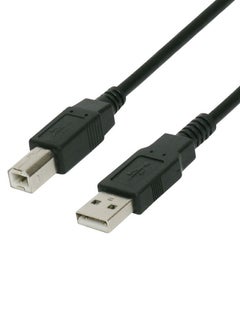 Buy USB A/B Printer Cable Black in Saudi Arabia