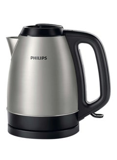 Buy Electric Kettle 1.5 L 2200.0 W HD9305/26 Silver/Black in Saudi Arabia