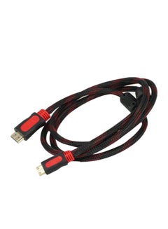 Buy CV-88-2 HDMI To HDMI Cable Black/Red in Egypt