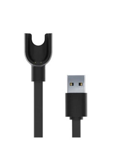 اشتري كابل شحن USB لسوار مي باند 2 أسود 13 سنتيمتر في الامارات