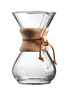 Buy Classic Series Glass Coffee Maker Clear in UAE