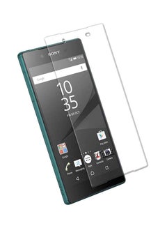 Buy Tempered Glass Screen Protector For Sony Xperia Z5 Premium Clear in UAE