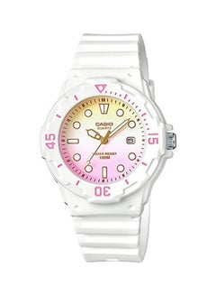 Buy Women's Water Resistant Analog Watch LRW-200H-4E2VDF - 34 mm - White in UAE