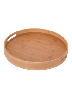 Buy Bamboo Serving Tray Brown 35x5centimeter in UAE